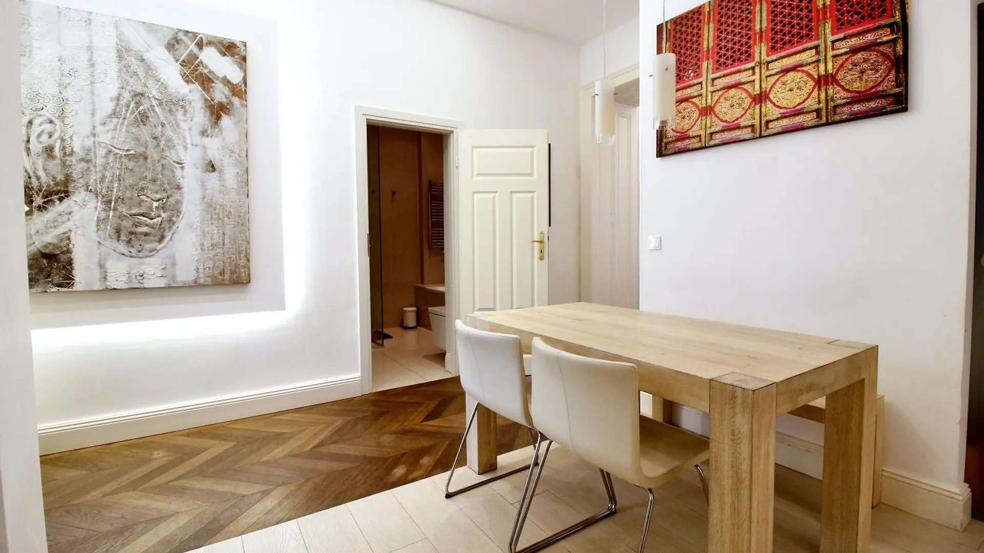 아파트 Urban Oasis In Neubau With Cozy Fireplace 비엔나